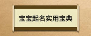 寶寶起名實(shí)用寶典