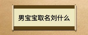 男寶寶取名李什么