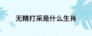 無(wú)精打采是什么生肖