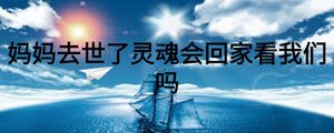 媽媽去世了靈魂會(huì)回家看我們嗎
